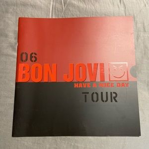 Bon Jovi 2006 Have a Nice Day Tour Program